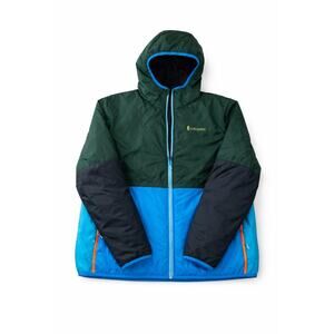 Cotopaxi Hooded Jacket Mens XL Colorblock Green Blue Full Zip